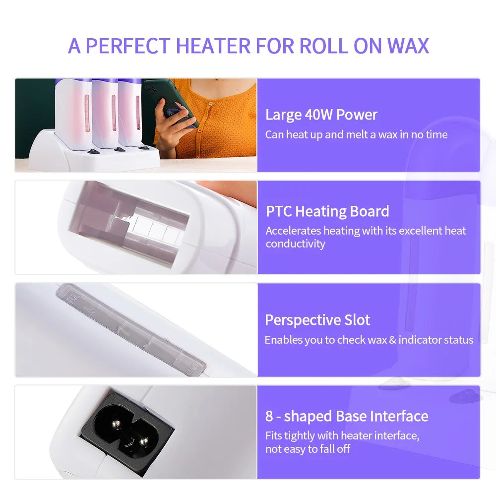 Electric Hair Removal Heater Set, Base