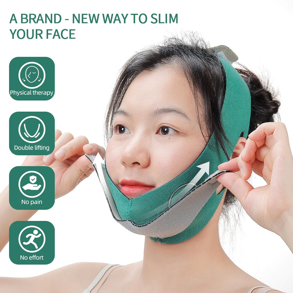 Slimming face bandage 