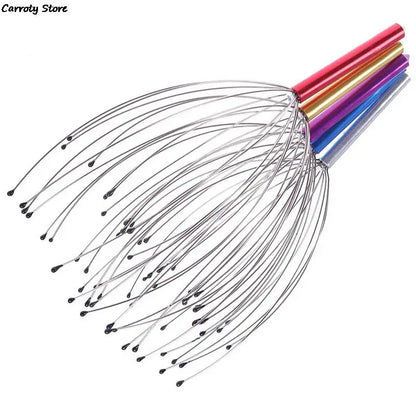 Anti-stress relaxing head massager