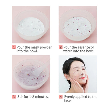 ENVISHA - Powder Facial Mask, hyaluronic acid