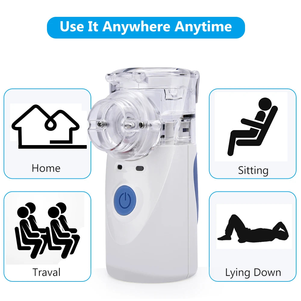 Silent Medical Mesh Nebulizer, Mini Humidifier