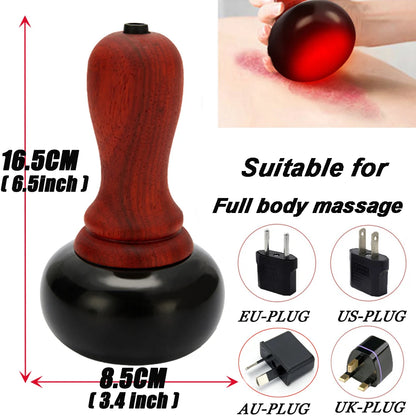 Electric hot stone massager GuaSha