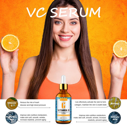 ENVISHA – Sérum à la vitamine C,acide hyaluronique, rétinol