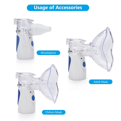 Silent Medical Mesh Nebulizer, Mini Humidifier