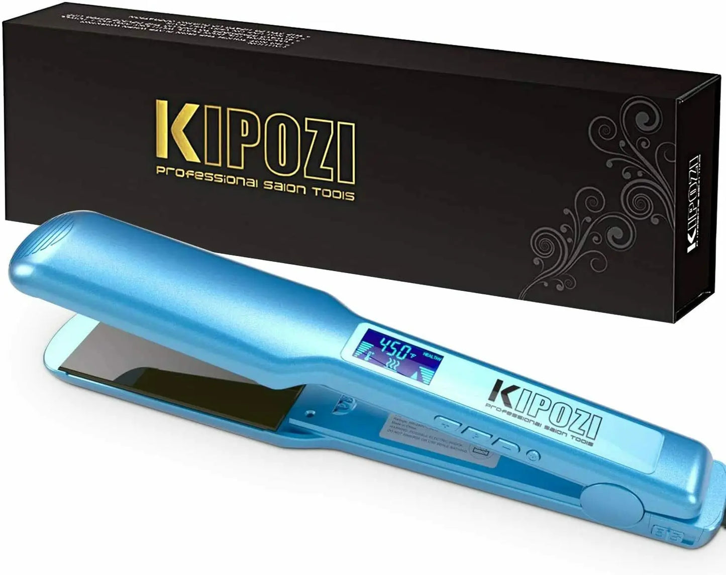 KIPOZI – professioneller Haarglätter aus Titan