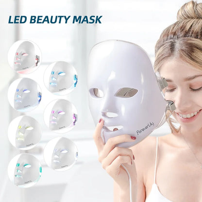 LED Face Mask, Photon Therapy