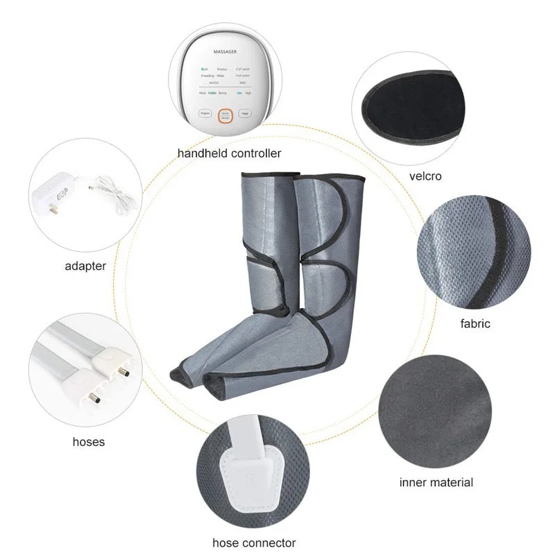 Air Compression Leg and Foot Massager