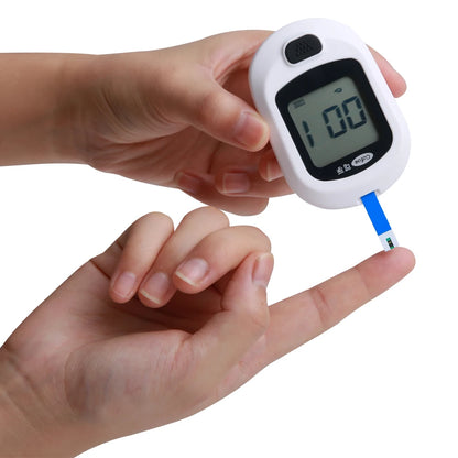 Cofoe Yice-Blood Glucose Meter, Test Strips, Lancets 