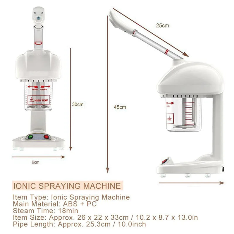 Fortschrittliches Ionen-Gesichtsspraygerät