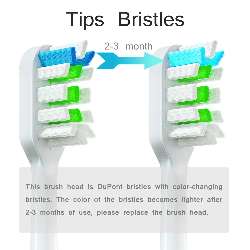 Ersatz-Zahnbürstenköpfe für SOOCAS X3/X3U/X5 Sonic
