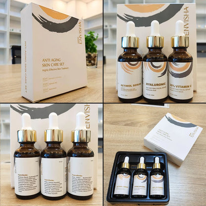 ENVISHA – Gesichtspflege-Serum-Set