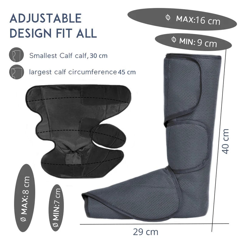 Air Compression Leg and Foot Massager