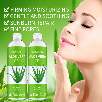 ENVISHA – Beruhigendes, feuchtigkeitsspendendes Aloe Vera Gel