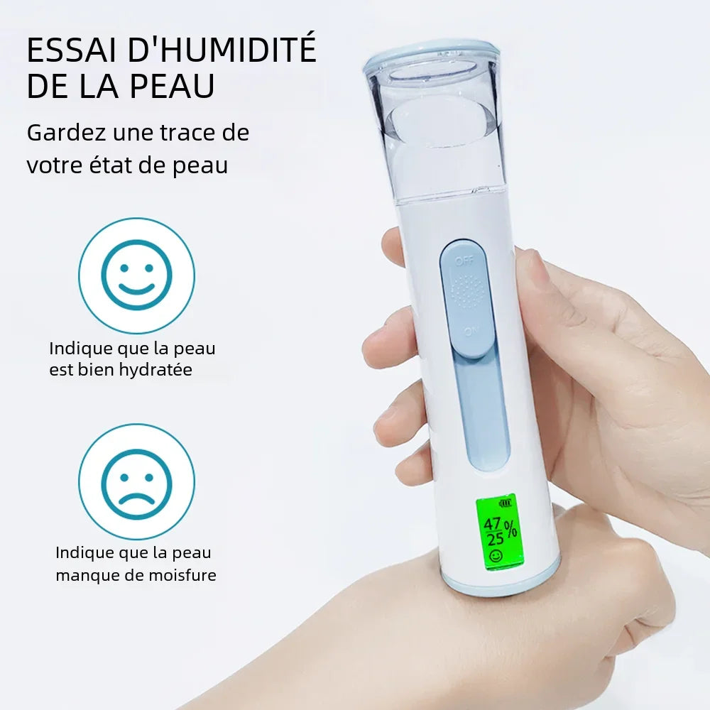 Vaporisateur facial portable avec affichage LED