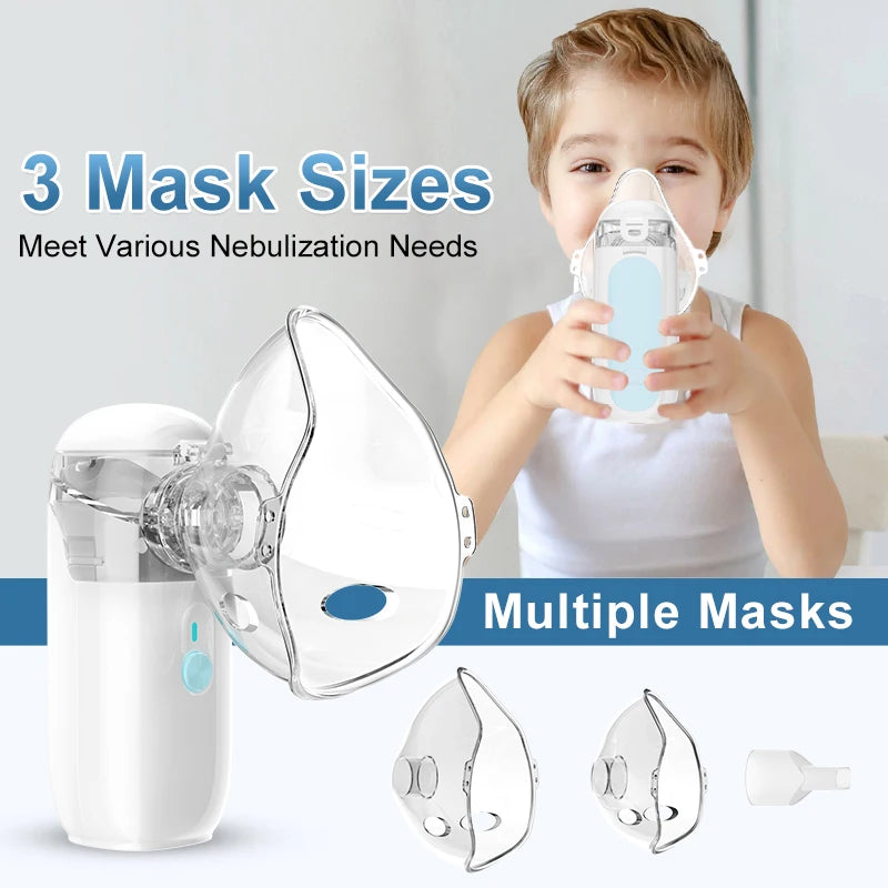 Aique-Mini Portable Mesh Nebulizer for Kids and Adults