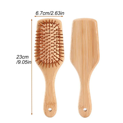 Bamboo Wood Hair Combs