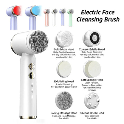 6 in 1 Ultrasonic Electric Brush