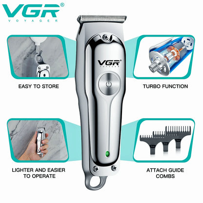 VGR-Professional Hair Clipper for Men V-071