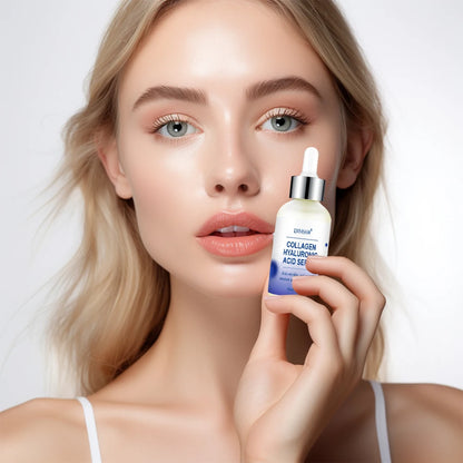 ENVISHA – Gesichtspflegeserum mit Hyaluronsäure, Kollagen, Vitamin Retinol