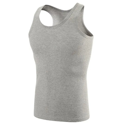 Men Pure Cotton Bodybuilding Vest