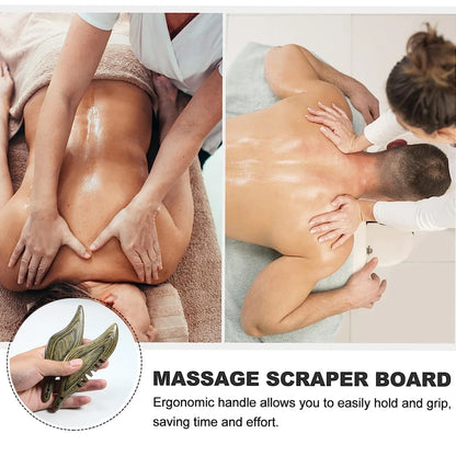 1 wooden therapeutic massage tool