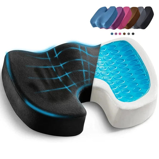 Memory Foam Gel Seat Cushion