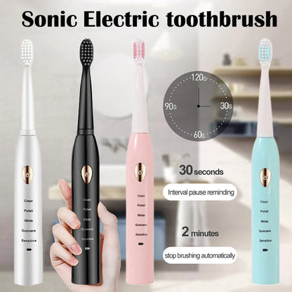 Ultrasonic Electric Toothbrush for Adults