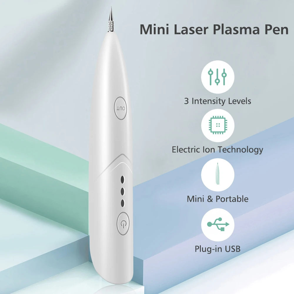 Laser pen for mole removal