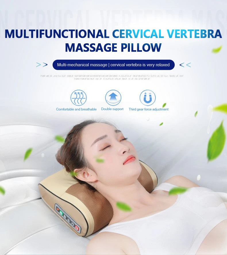 Oreiller de massage électrique multifonctionnel