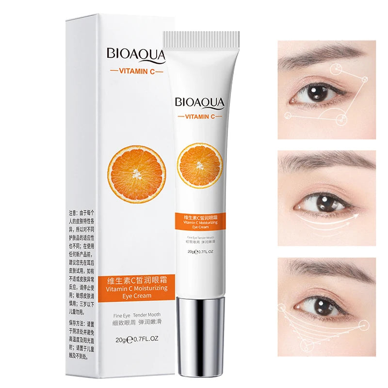 Vitamin C Eye Cream, Anti-Dark Circles-10pcs