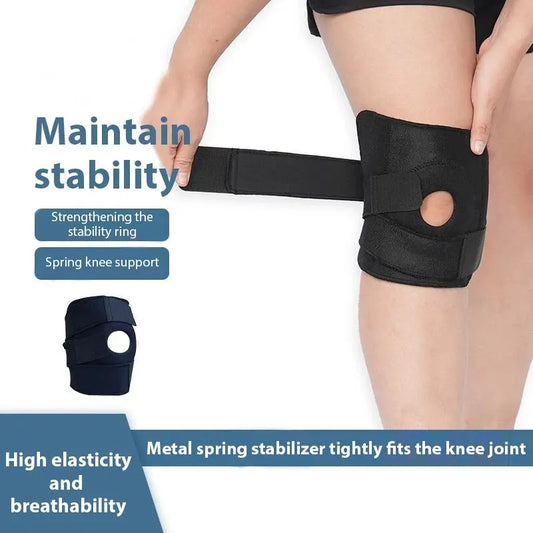 Knee tendon support brace