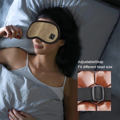 Masseur pour les yeux en tourmaline électrique