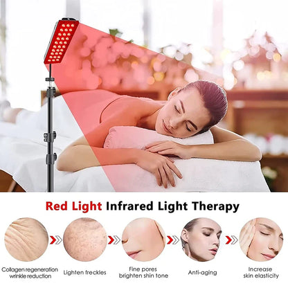 Red Light Therapy Device with Adjustable Stand