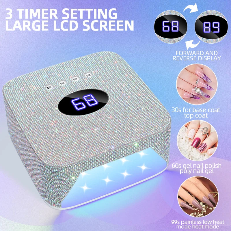 UV nail lamp, 54W