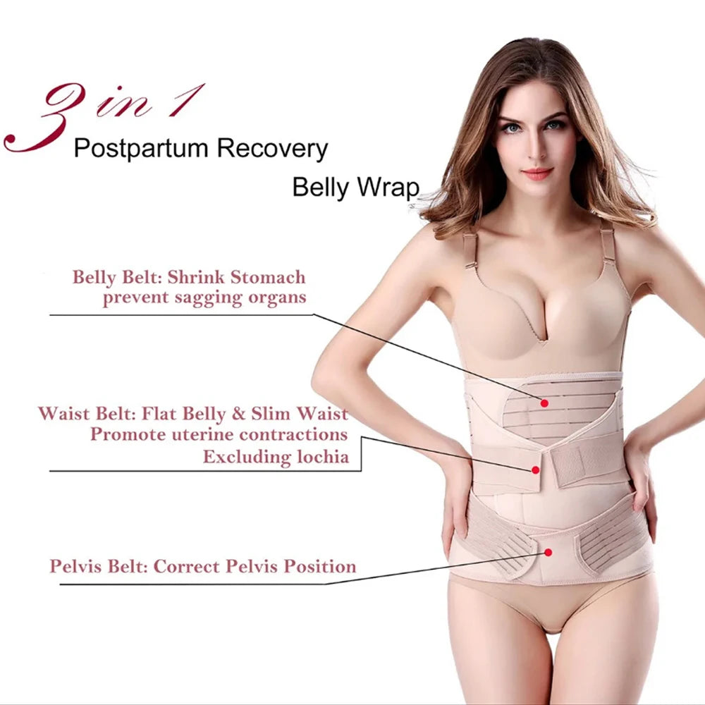 3 in 1 Professional Postpartum Recovery Belt 