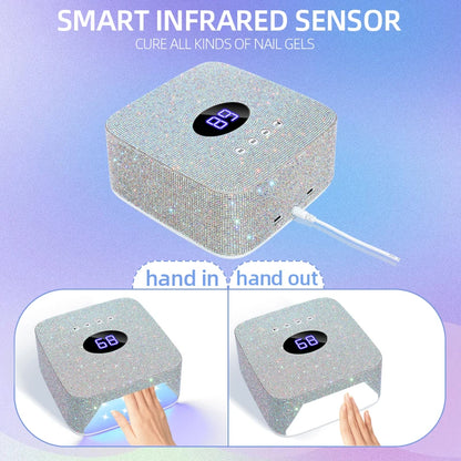 UV nail lamp, 54W