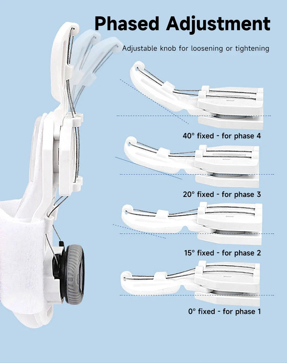 Correcteur d'oignon Hallux Valgus réglable