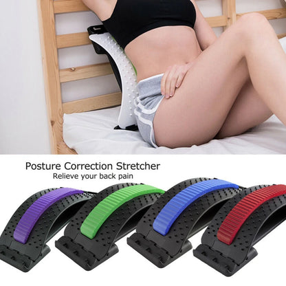 Lumbar support device for posture correction