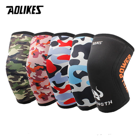 AOLIKES-Neoprene Knee Sleeves for Lifting