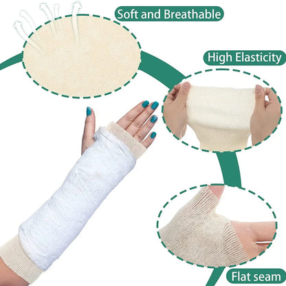 Tubular elastic cotton bandage