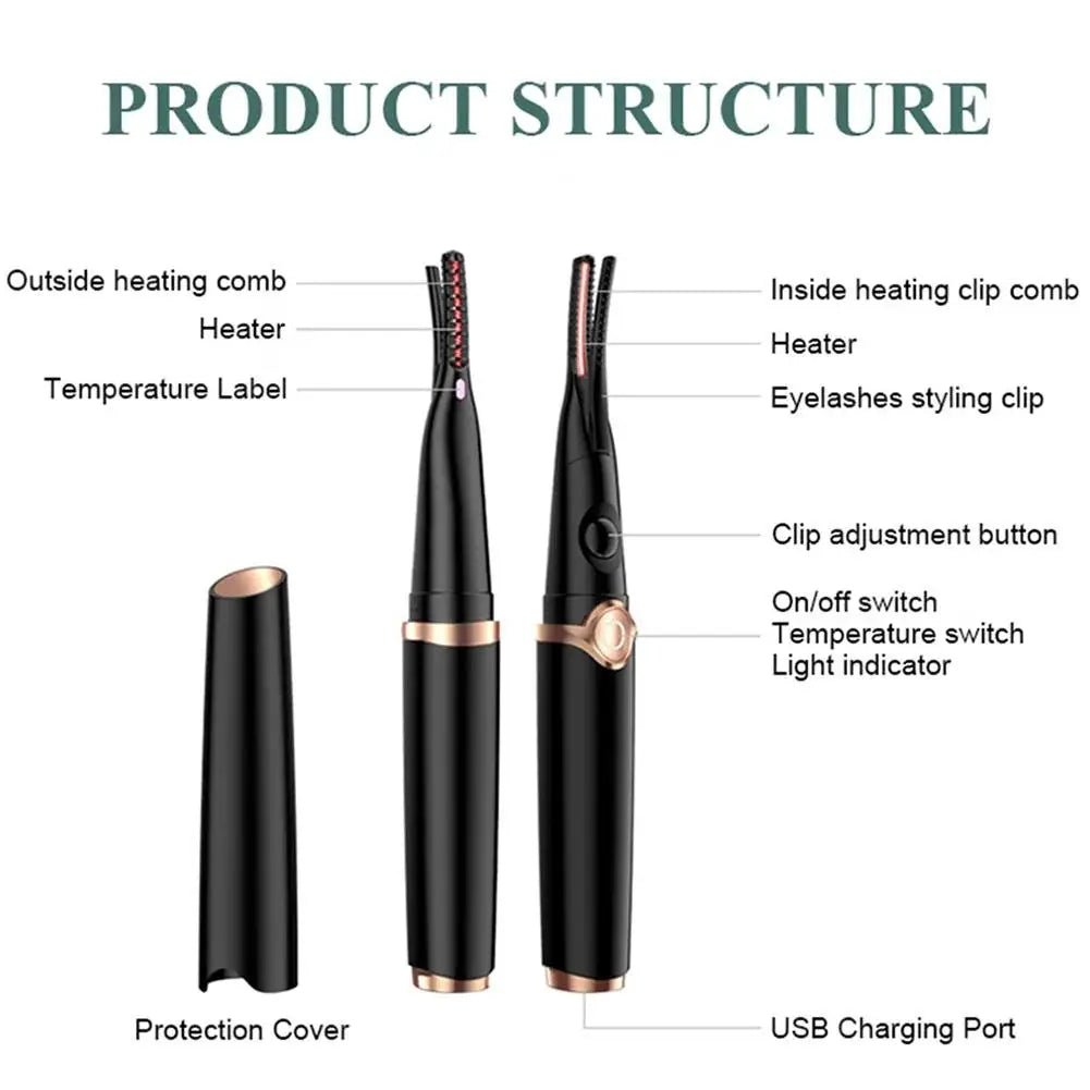 Naturally Curved Electric Eyelash Curler