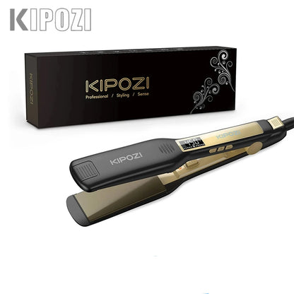 KIPOZI – professioneller Haarglätter aus Titan