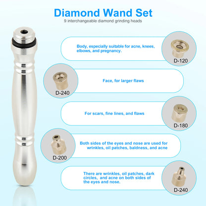 3 in 1 Mini Diamond Skin Grinder