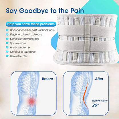 Back brace for men and women 