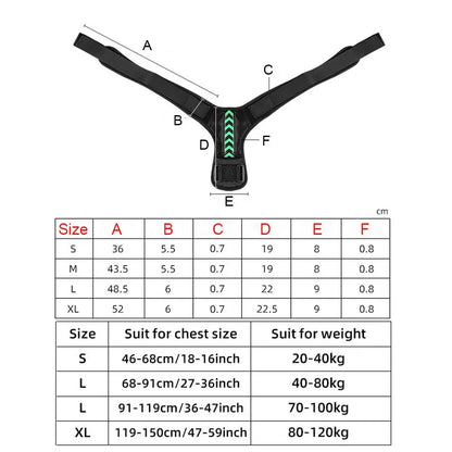 Correcteur de posture réglable unisexe