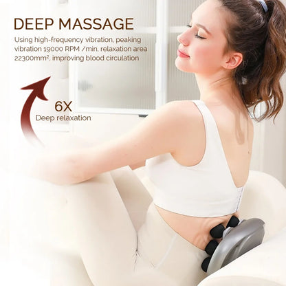 Six Head Muscle Massage Gun