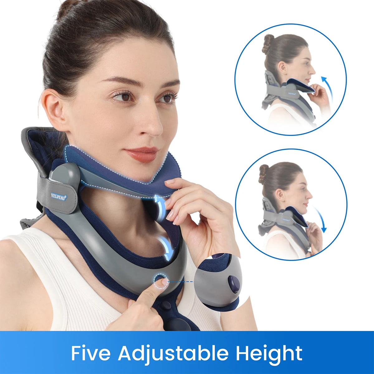 VELPEAU- Inflatable Neck Traction Device