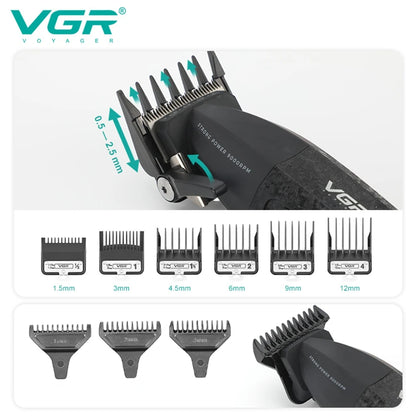 VGR-Tondeuse cheveux professionnelle pour hommes V-640