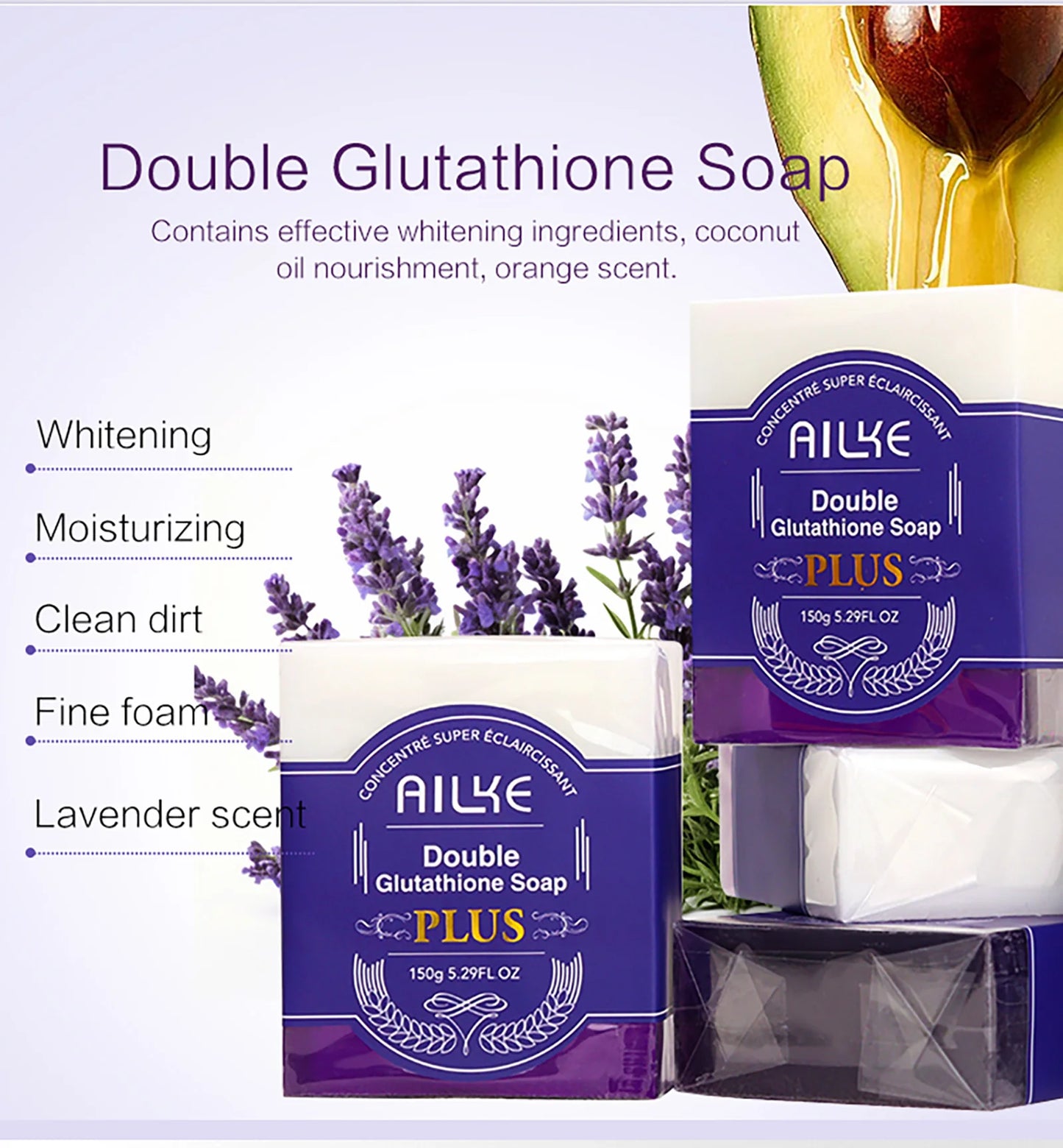 AILKE-Produit de Soins de la Peau Double Glutathion Wiltshire