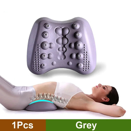 Lumbar support pillow for oto institutes